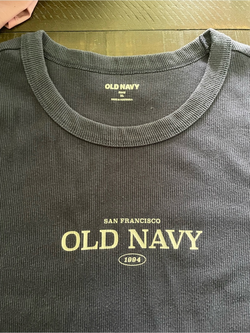 Old Navy Navy Blue Tee with San Francisco Logo